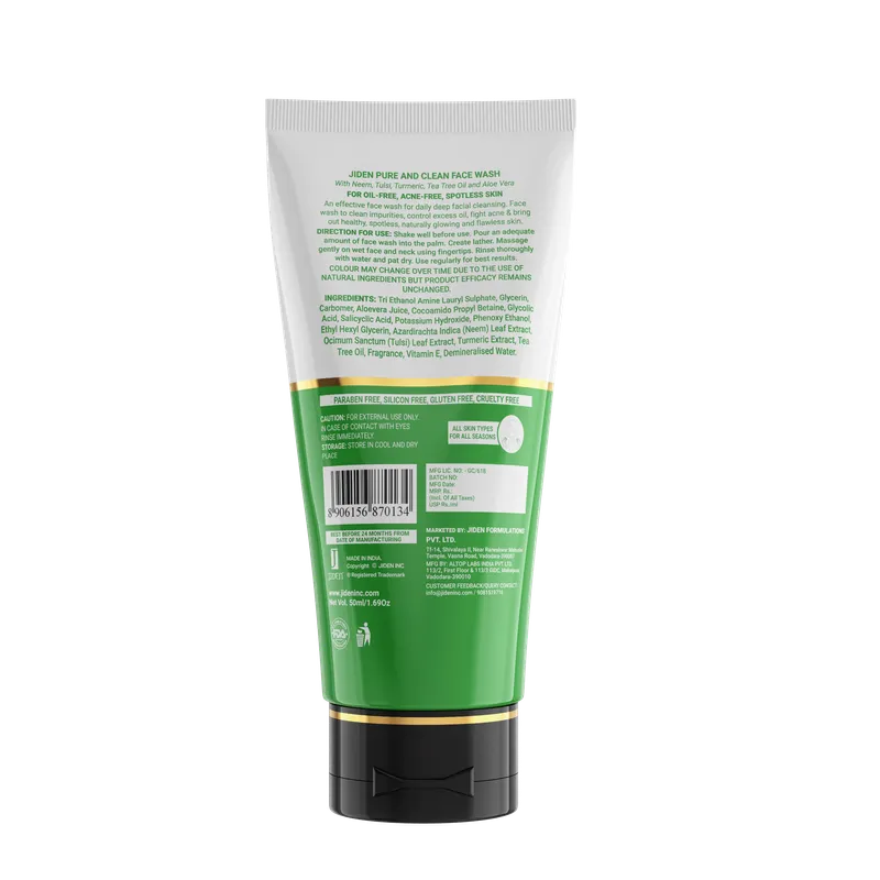 Jiden Pure & Clean Facewash