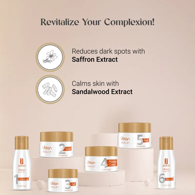 Jiden Ubtan Facial Kit