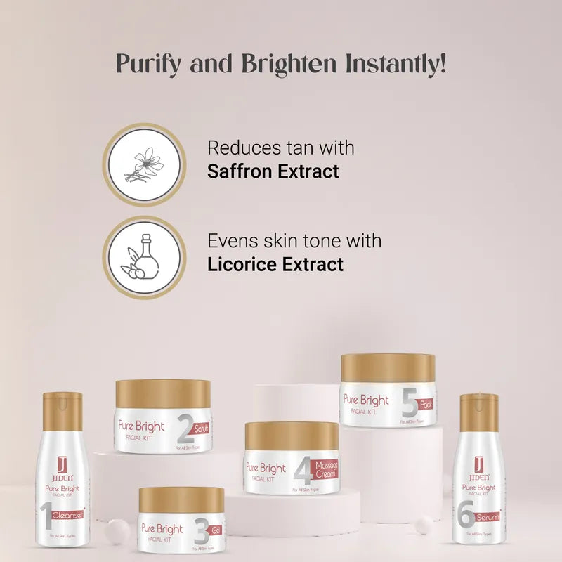 Jiden Pure Bright Facial Kit