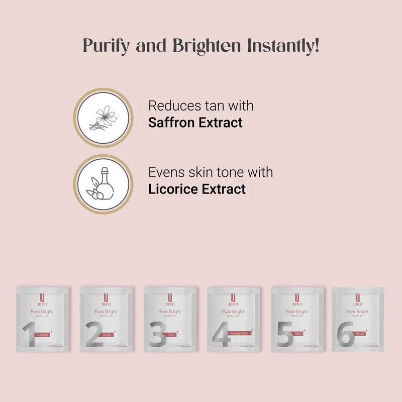 Jiden Pure Bright Facial Kit