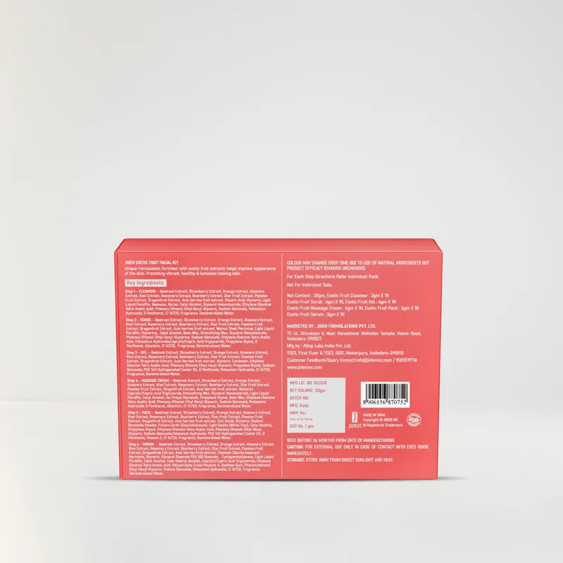 Jiden Exotic Fruit Facial Kit