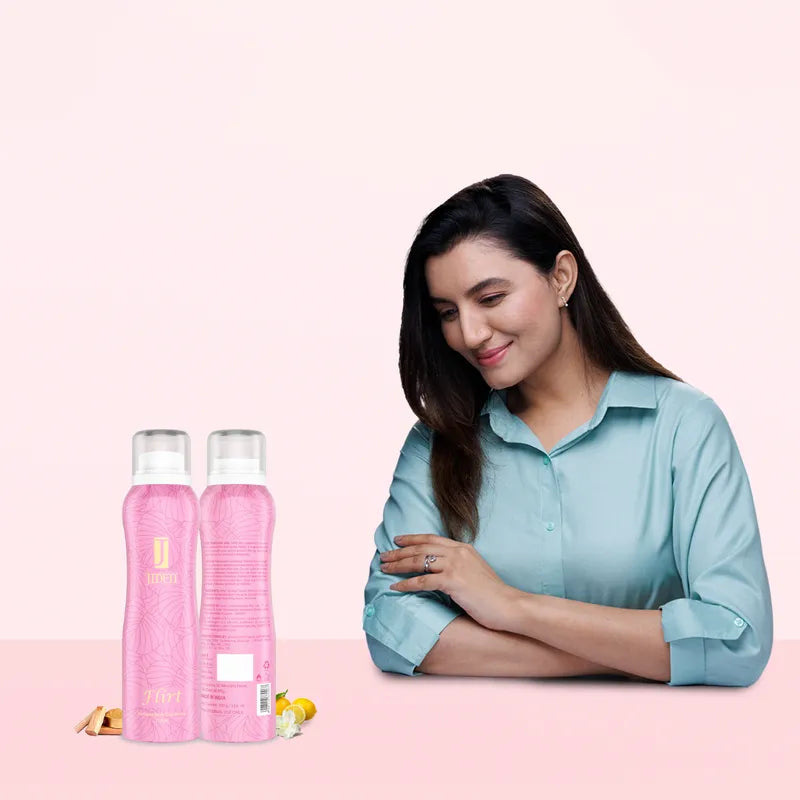 JIDEN FLIRT PERFUME BODY DEODORANT