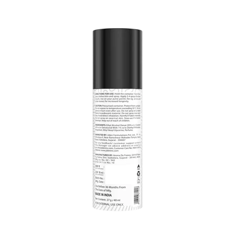 JIDEN ALMIGHTY PERFUME BODY DEODORANT