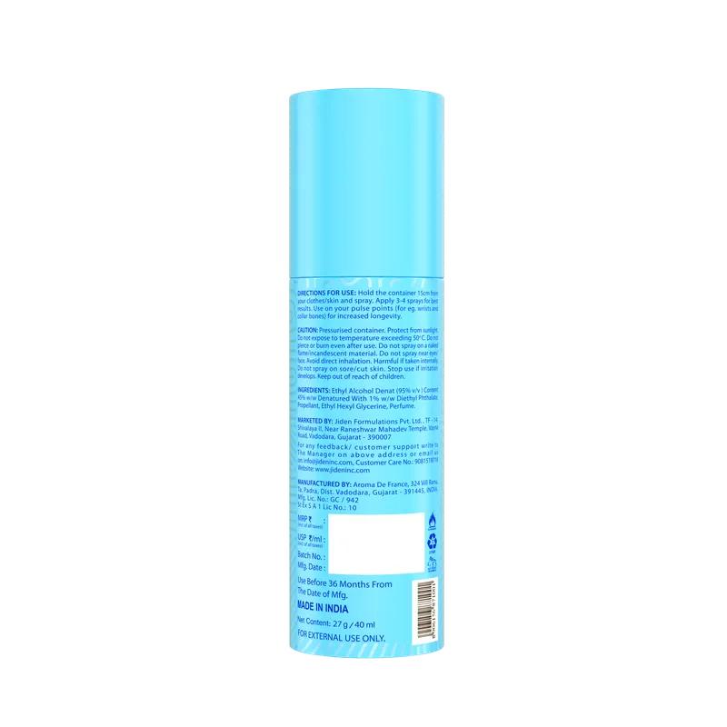 JIDEN OCEAN-X PERFUME BODY DEODORANT