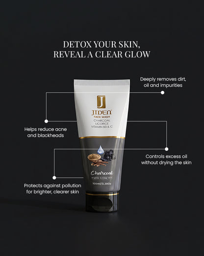 Jiden Charcoal Facewash