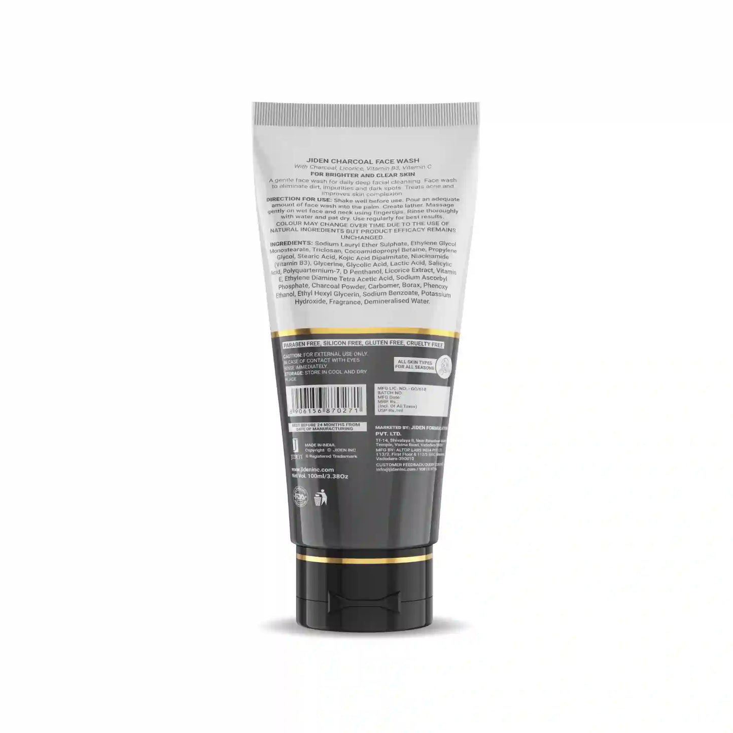 Jiden Charcoal Facewash