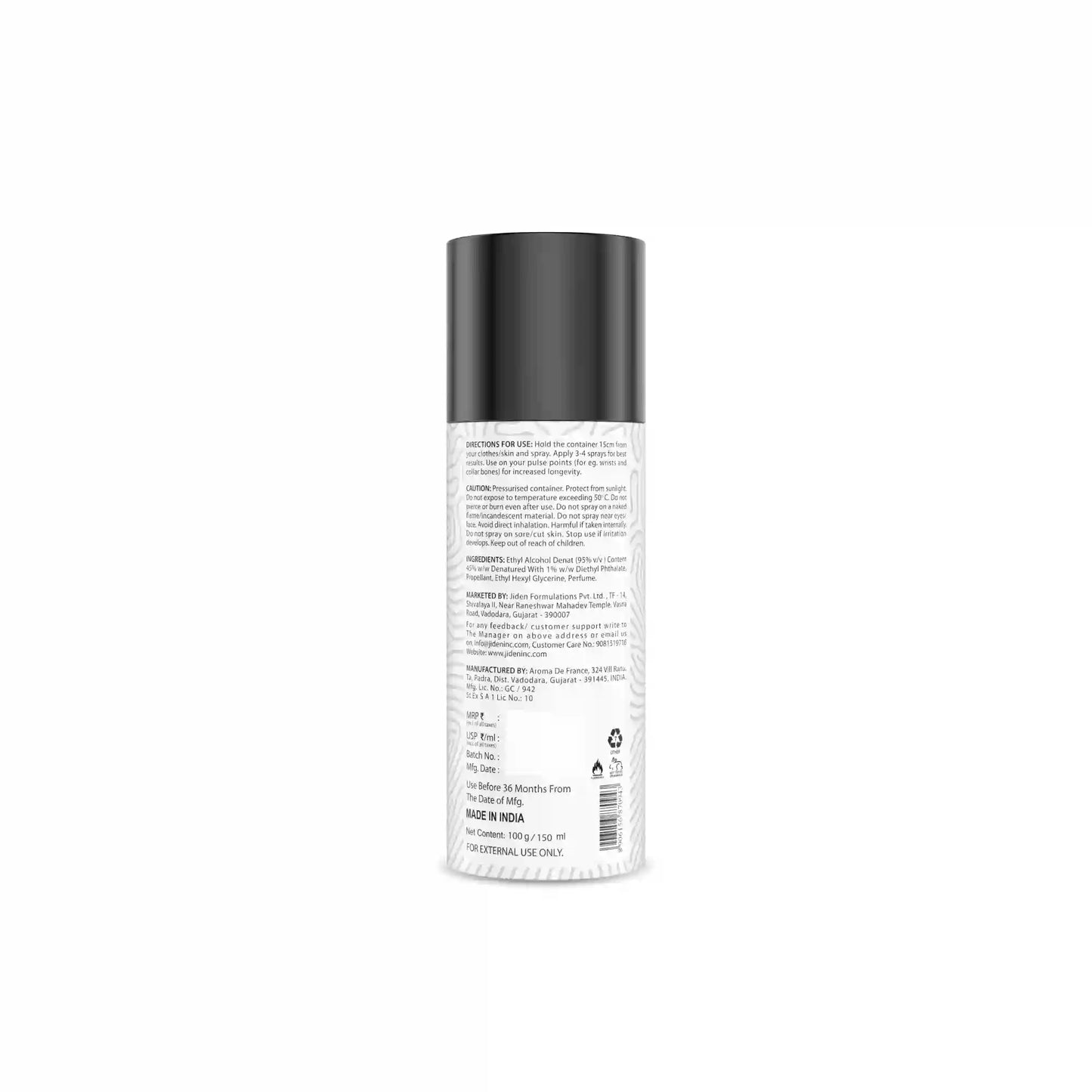 Jiden Almighty Perfume Body Deodorant