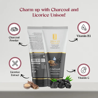 Jiden Charcoal Facewash