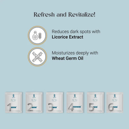Jiden De-Tan Facial Kit