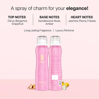 JIDEN FLIRT PERFUME BODY DEODORANT