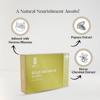 Jiden Gold Radiance Facial Kit